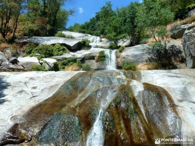 Cascadas Gavilanes,Garganta Chorro;Mijares;rutas en avila excursiones desde toledo escapada tematica